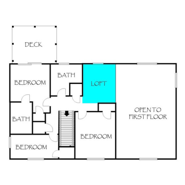 Parker House First Floor Plan