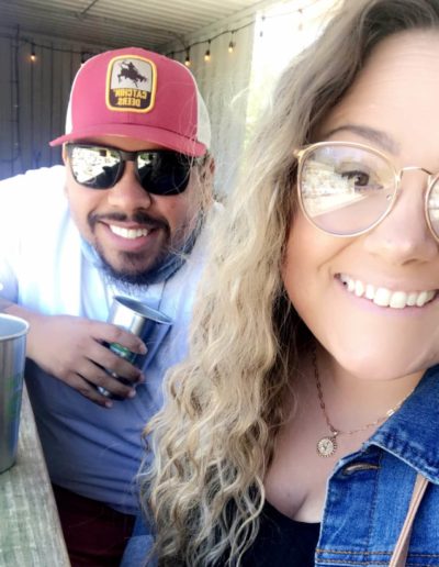 Samantha and André