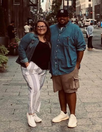 Samantha and André